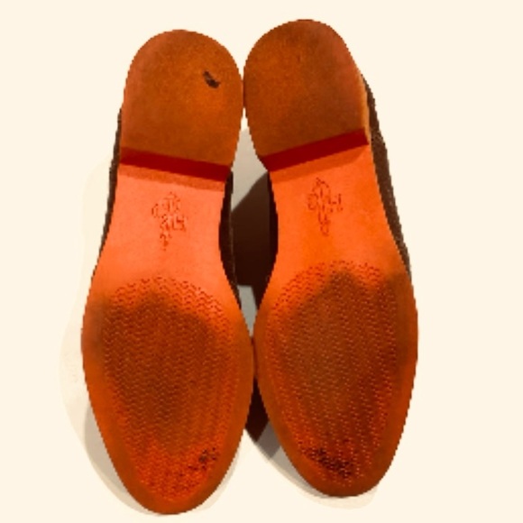 COLE HAAN Alisa Sequoia Oxford Wingtip Shoes, Brown and Orange - Picture 4 of 5